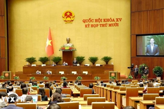 Kỳ họp thứ 10, Quốc hội khóa XV: Thông qua Nghị quyết về công tác nhân sự