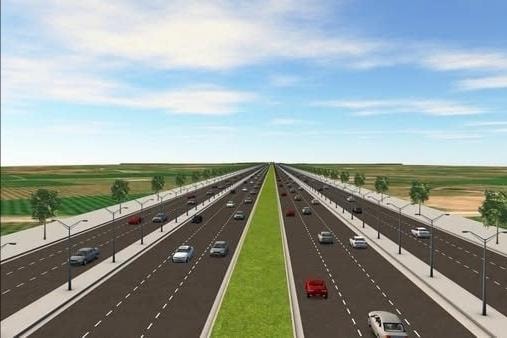 Phương án triển khai tuyến đường 12 làn xe kết nối giao thông quốc gia