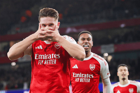 Arsenal vs Crystal Palace: Bài test cho ngôi đầu ở Emirates