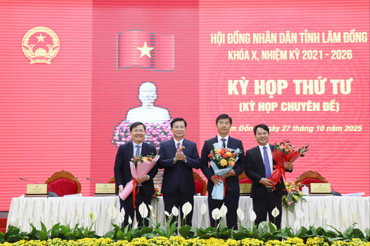 Miễn nhiệm Ủy viên UBND tỉnh Lâm Đồng đối với ông Phan Thế Hanh và Nguyễn Nhân Bản