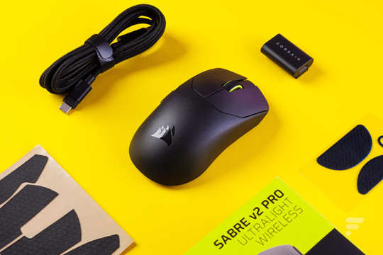 Corsair Sabre V2 Pro: Chuột gaming 36g phá vỡ mọi giới hạn