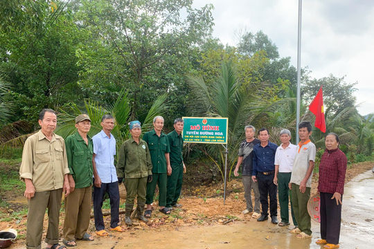 Cựu chiến binh thi đua bằng việc làm thiết thực