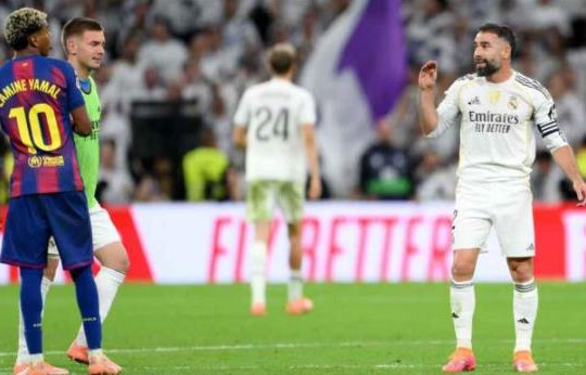Real 2-1 Barcelona: De Jong bảo vệ Yamal, chỉ trích Carvajal