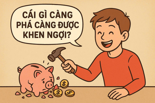 Giải đố: Cái gì càng phá càng được khen ngợi?