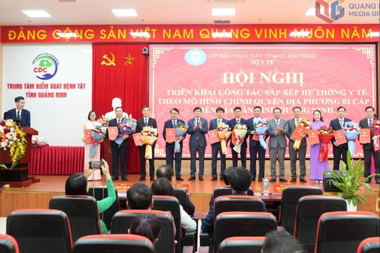 Triển khai sắp xếp, sáp nhập trung tâm y tế, thành lập Bệnh viện đa khoa khu vực và các Trạm y tế
