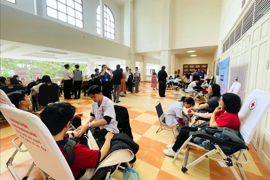 Trường Đại học Yersin Đà Lạt hiến 237 đơn vị máu cứu người