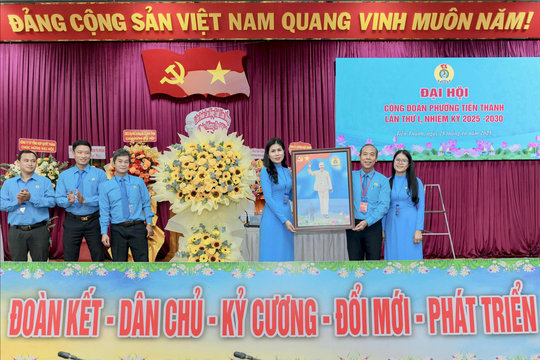 Công đoàn phường Tiến Thành hướng đến chăm lo tốt hơn đời sống người lao động