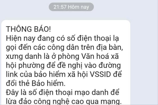 Khi tổ dân phố trở thành phòng tuyến chống lừa đảo