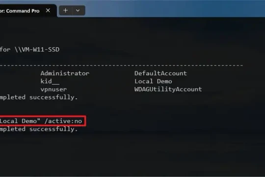 4 cách vô hiệu hóa tài khoản người dùng trên Windows 11