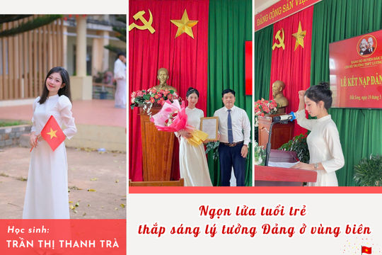 Trần Thị Thanh Trà - Ngọn lửa tuổi trẻ thắp sáng lý tưởng Đảng ở vùng biên