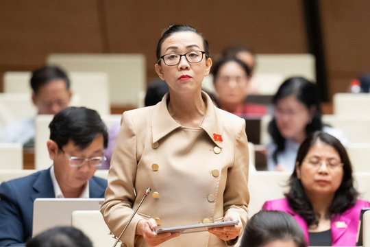 ĐBQH Lâm Đồng Trịnh Thị Tú Anh đề nghị thành lập trung tâm kiểm nghiệm đạt chuẩn quốc tế để "giải cứu” sầu riêng