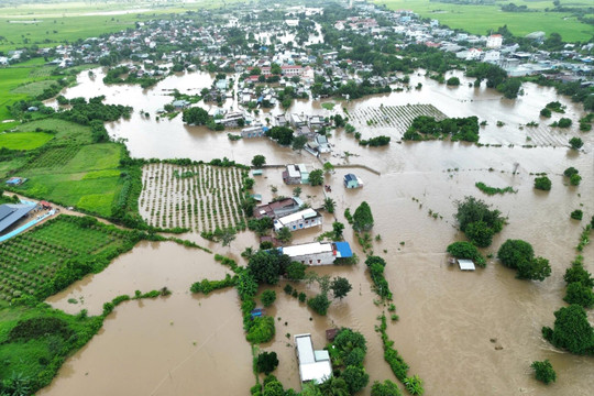 Lâm Đồng tập trung lực lượng 4 tại chỗ ứng phó mưa lũ