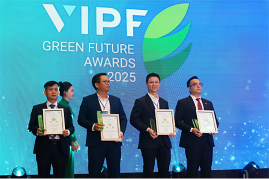 Hòa Long Invest được vinh danh “Nhà phát triển bất động sản công nghiệp có chiến lược chuyển đổi xanh 2025”