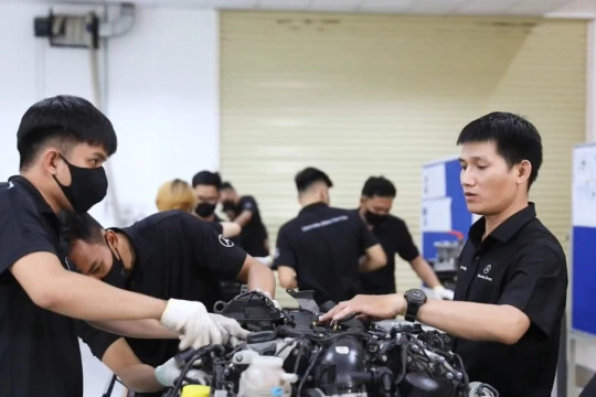 Mercedes-Benz Việt Nam: Sáu năm bền bỉ xây dựng chuẩn mực kỹ thuật viên ô tô theo tiêu chuẩn Đức
