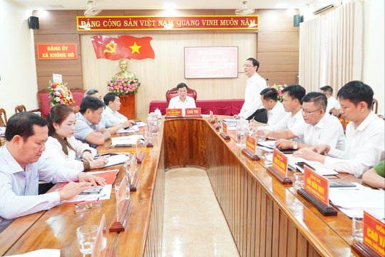 Đảng bộ xã Krông Nô tập trung cho công tác then chốt của Đảng