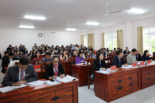 Hội thi Giảng viên giỏi Trường Chính trị tỉnh Lâm Đồng