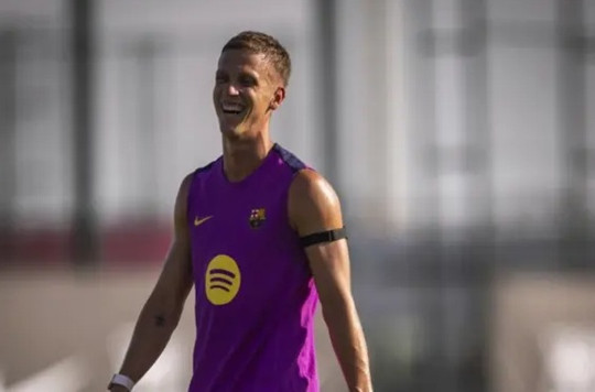 Barcelona đón Dani Olmo trở lại tập luyện, hẹn ngày tái xuất