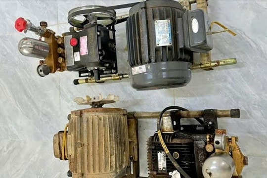 Bắt tạm giam kẻ trộm 2 máy bơm thuốc ở phường Lang Biang - Đà Lạt