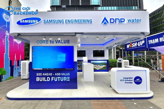 Thế Giới Backdrop - Đơn vị thi công booth quảng cáo chuyên nghiệp, giá rẻ hàng đầu HCM