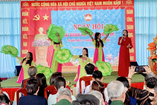 Sôi nổi Ngày hội Đại đoàn kết toàn dân tộc tại phường Bắc Gia Nghĩa