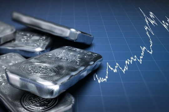 Giá bạc hôm nay 1/11: Tăng vọt lên 48,81 USD/ounce