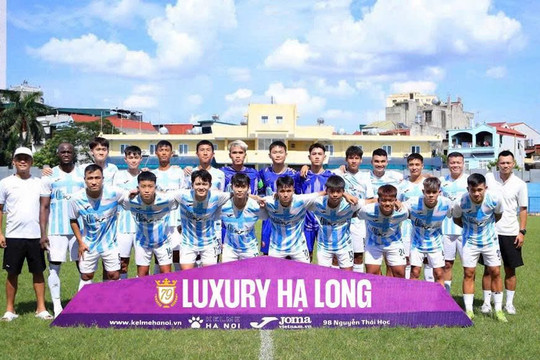 VFF xử thua Luxury Hạ Long 0-3 trước Hà Nội Bulls
