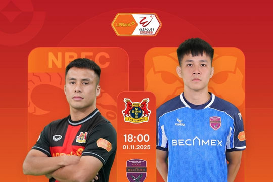 Ninh Bình vs Becamex TP HCM: giữ chuỗi 28 trận bất bại