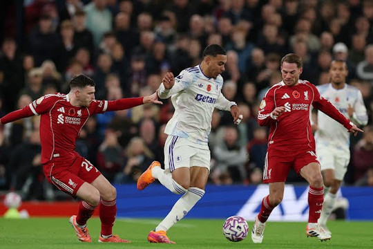 Salah, Gravenberch tỏa sáng, Liverpool 2-0 Aston Villa