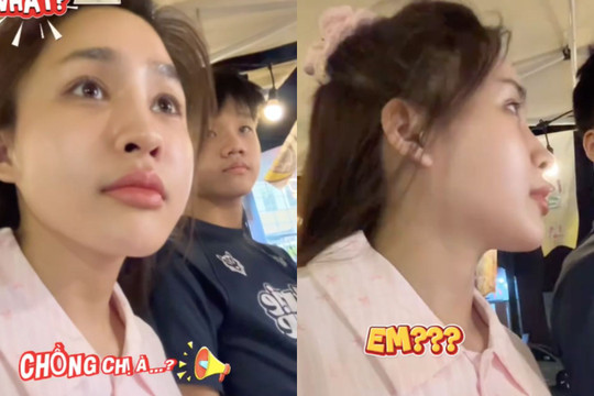 Clip mẹ 3 con đi chơi bị nhầm là vợ của con trai khiến dân mạng cười bò