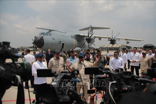 Indonesia tiếp nhận A400M, đàm phán mua thêm 4 chiếc