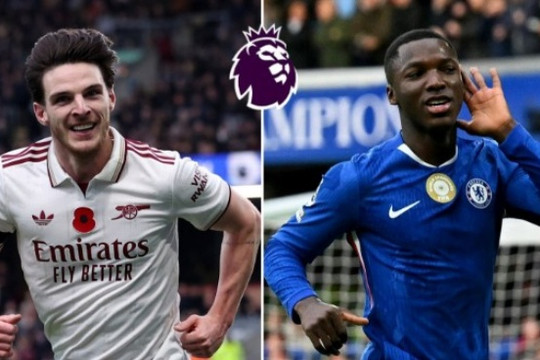 Rice vs Caicedo: So tài 200 triệu bảng Chelsea - Arsenal