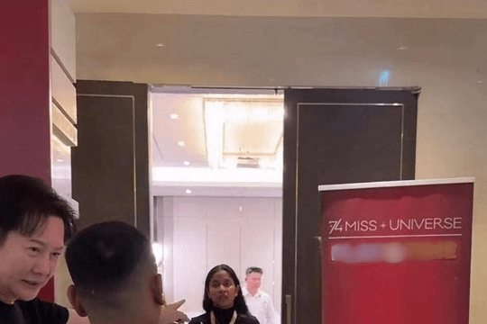 Mâu thuẫn tại Miss Universe 2025: Cảnh sát có mặt tại sự kiện