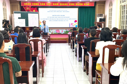 Kế hoạch tổ chức Kỳ thi học sinh giỏi Thành phố các môn văn hóa lớp 9 năm học 2025-2026 tại Hà Nội