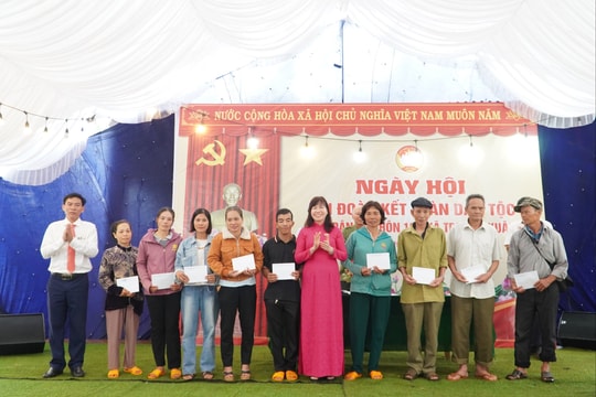 Thôn 10, xã Trường Xuân vui hội đại đoàn kết toàn dân tộc