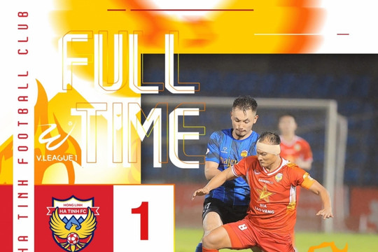VAR định đoạt, Hà Tĩnh hạ HAGL 1-0 bằng penalty phút 88