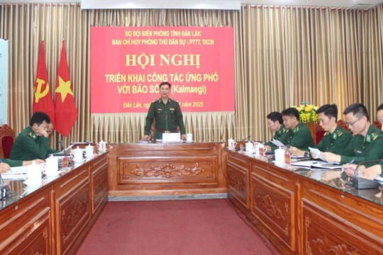 Bộ đội biên phòng chủ động ứng phó bão số 13