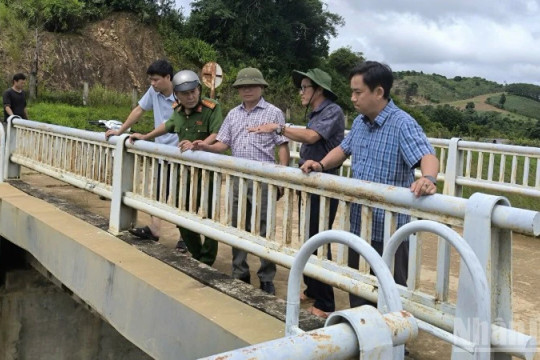 Đắk Lắk bảo đảm an toàn hồ, đập trước khi bão số 13 đổ bộ