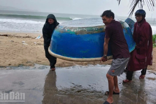 Phòng, chống bão số 13: Ở đâu khó, có Bộ đội Biên phòng