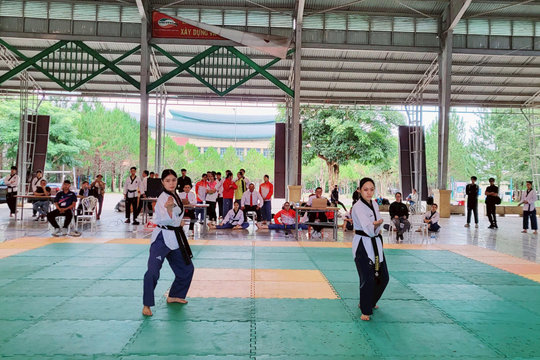Khai mạc Giải vô địch Taekwondo tỉnh Lâm Đồng năm 2025