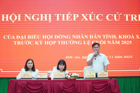 Cử tri xã Đức An kiến nghị nhiều bất cập liên quan đến đất đai