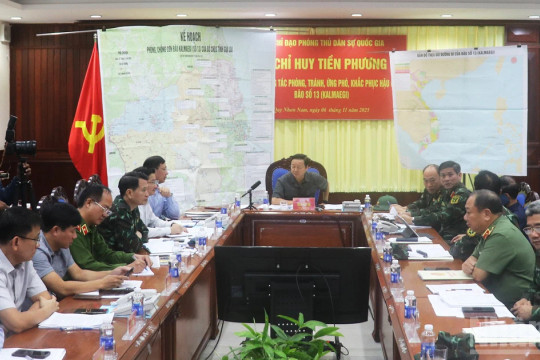 Phó Thủ tướng Trần Hồng Hà: Triển khai ngay các biện pháp ứng phó khẩn cấp với cơn bão số 13