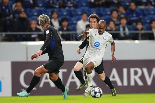 Nam Định 0-1 Gamba Osaka, thua cả 2 trận ở Cúp C2