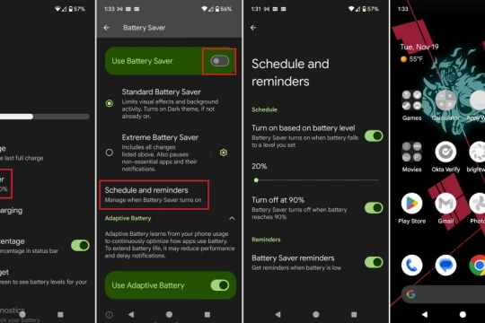 Tăng tuổi thọ pin Android: 5 cài đặt đơn giản bạn cần biết