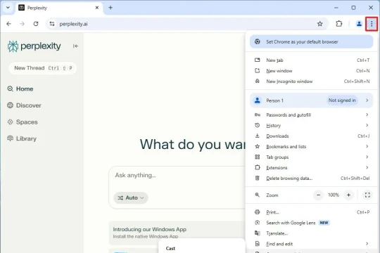 Cài đặt Perplexity AI trên Windows: 3 phương pháp tối ưu