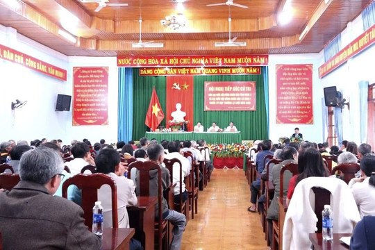 Cử tri Đức Lập, Thuận An kiến nghị nhiều vấn đề dân sinh với đại biểu HĐND tỉnh Lâm Đồng