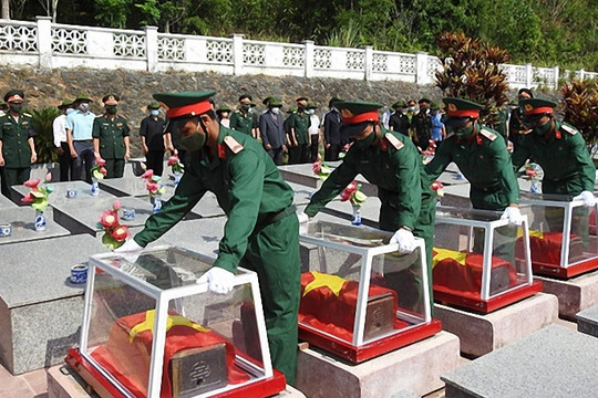 Nguồn kinh phí thực hiện chế độ làm nhiệm vụ tìm kiếm, quy tập hài cốt liệt sĩ