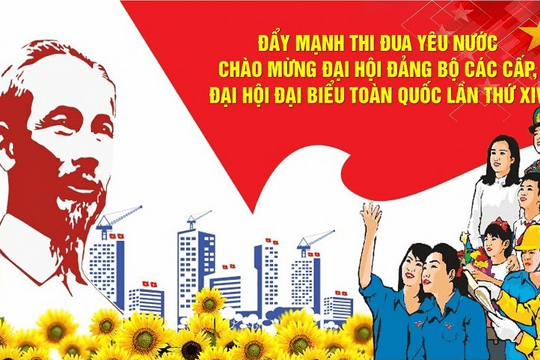 Tiêu chí thi đua Lập thành tích chào mừng Đại hội XIV của Đảng