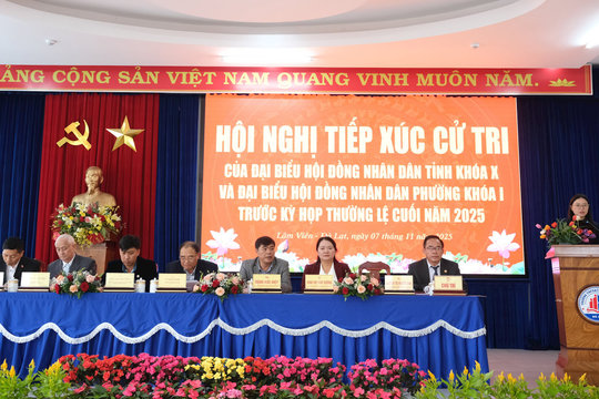 Cử tri phường Lâm Viên - Đà Lạt kiến nghị nhiều vấn đề về dân sinh