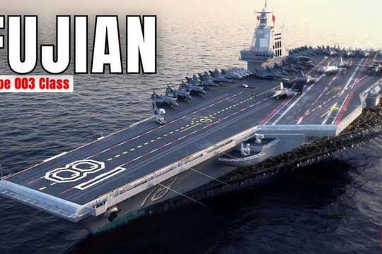 Phân tích tàu sân bay Phúc Kiến Type 003 của Trung Quốc