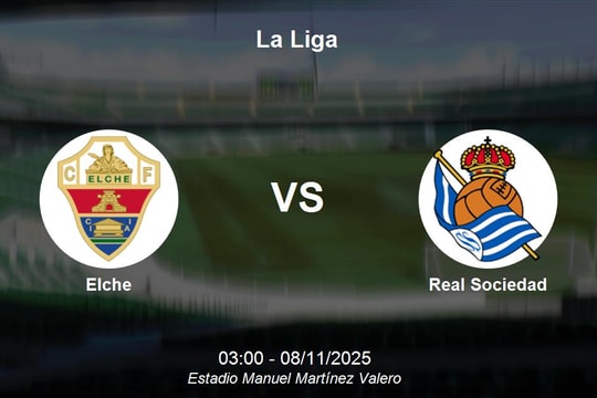 Nhận định Elche vs Real Sociedad - La Liga